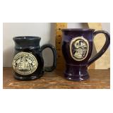 2 Renaissance Festival mugs