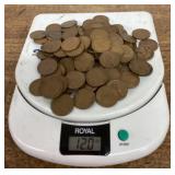 12 ounces of wheat pennies