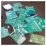 Group of chalk transfers