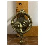Brass door knocker