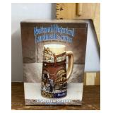 Clydesdale stables Budweiser stein