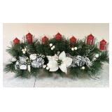 7-candle votive Christmas decoration --18" long