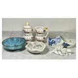 Pottery and ceramic clean up lot