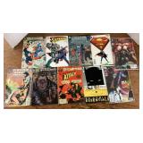 10 assorted comic books
