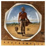 John Wayne collector plate --Franklin Mint