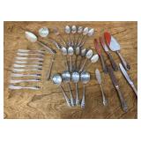 Partial set Gorham sterling silver flatware
