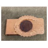 Money Clip with Indian head cent