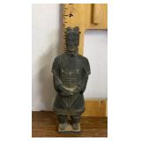 Terracotta Chinese warrior figure
