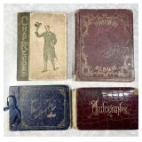 1853, 1883, 1913, 1938 autograph books & albums