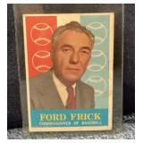 Ford Frick 1959 Topps baseball card