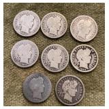 8 Barber dimes