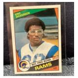 Eric Dickerson 1984 Topps football card
