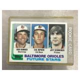 1982 Topps Cal Ripken Junior rookie card