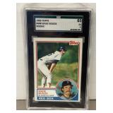 1983 Topps Wade Boggs graded rookie card