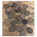 Canadian pennies