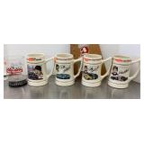 Dale Earnhardt mugs and glass