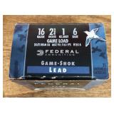 Federal 16 gauge ammo -- full box