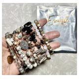 8 Erimish stack bracelets