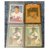 4 Roger Clemens rookie baseball cards