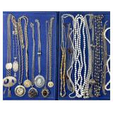 Costume jewelry necklaces