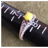 Sterling silver ring