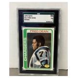 1978 Topps Fred Dean graded football card