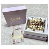 5 Erimish stack bracelets in original box