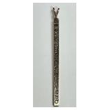 14k gold astrological Stardate pendant