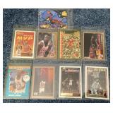 9 Michael Jordan basketball cards