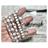 5 Erimish stack bracelets