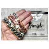 7 Erimish stack bracelets