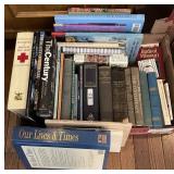 Large group of books