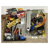 2 groups of small tools and hardware