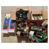 Large group of Christmas dï¿½cor and lights