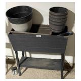 Plastic and composite planters group