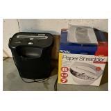 Royal and Fellowes paper shredders