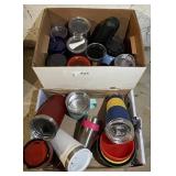 2 boxes of water bottles