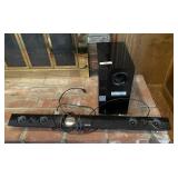 Samsung sound bar and sub woofer