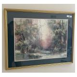 5 table lamps --tallest is 27"