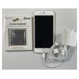 iPhone 6 and peel & stick phone mirror