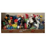 2 large flats of household cleaners