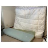 2 queen size memory foam mattress toppers