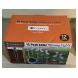12 pack solar pathway lights