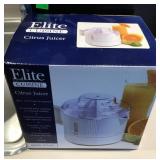 Elite Cuisine citrus juicer