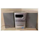 Sony micro component system with speakers