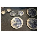 7 pieces Wedgewood transfer ware
