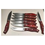 Set of 8 Tramontina steak knives
