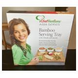 NEW bamboo serving tray