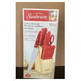 NEW Sunbeam cutlery block set