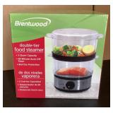 NEW double tier food steamer